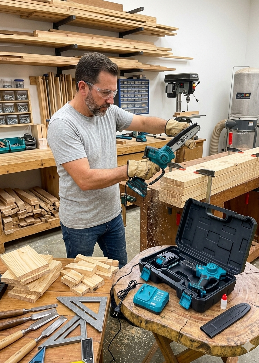MINI MOTOSIERRA INALMBRICA MAKITA 68V