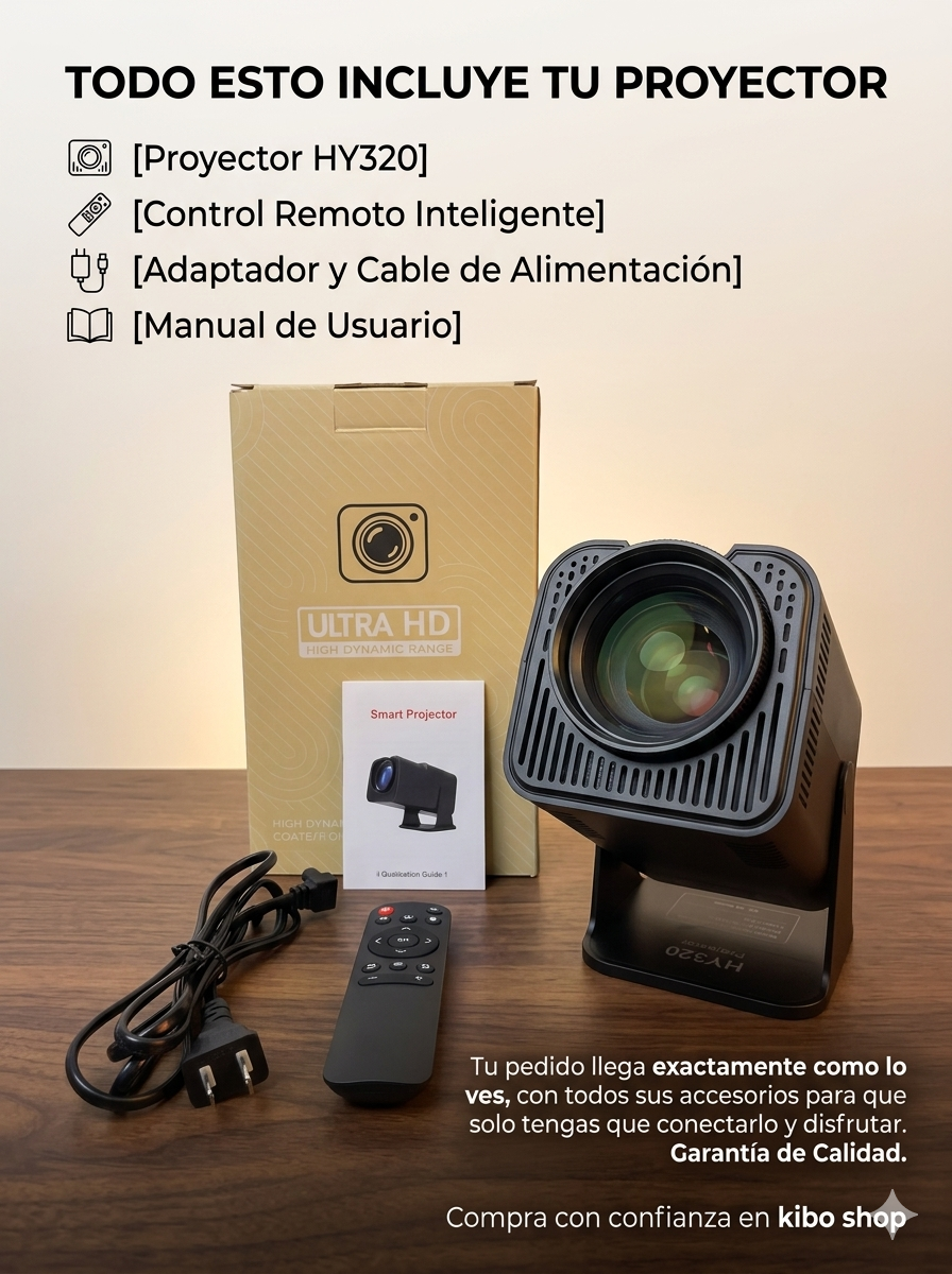 PROYECTOR ALTA CALIDAD HY320