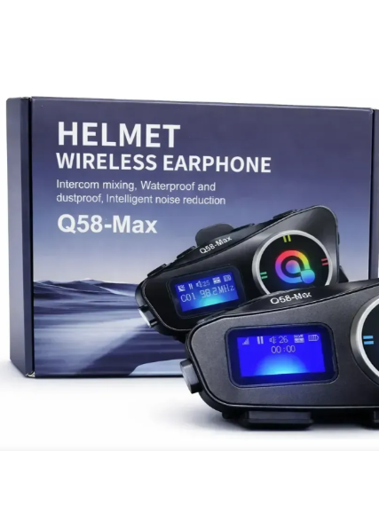 Gray helmet for bikers