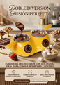 FUNDIDORA DE CHOCLATE 2 PUESTOS