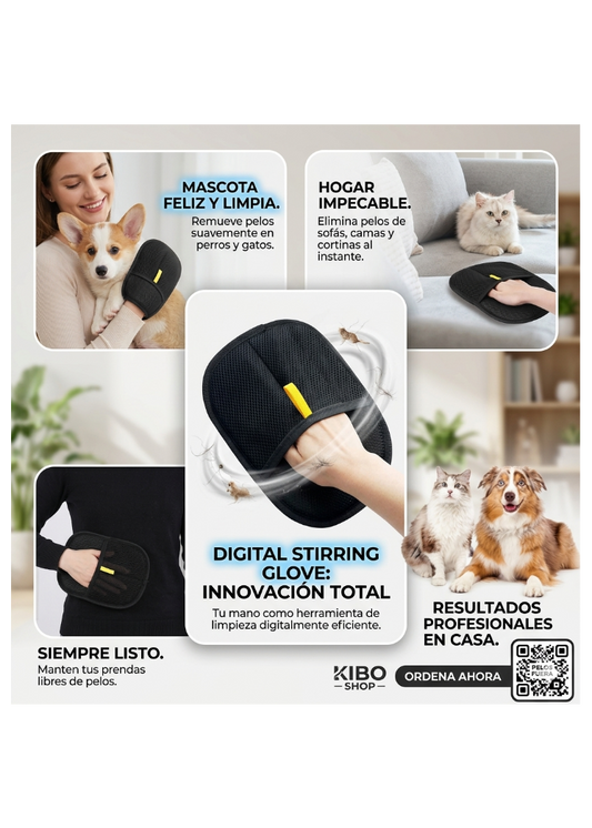 GUANTES PARA PELO DE MASCOTAS