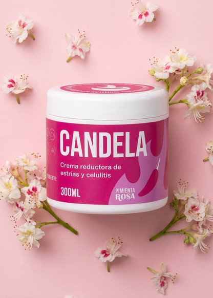 CANDELA – CREMA REDUCTORA DE ESTRIAS Y CELULITIS