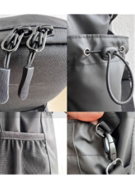 BOLSO CRUZADO MAGNETICO PARA GIMNASIO